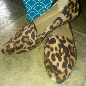 NWT- TIME AND TRU Cheetah Print Loafers Size 7 1/2